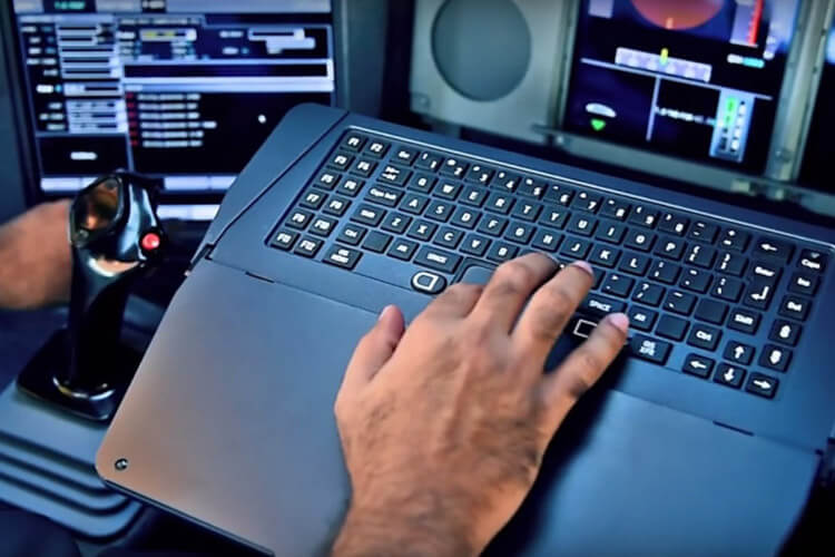 using industrial rugged notebook